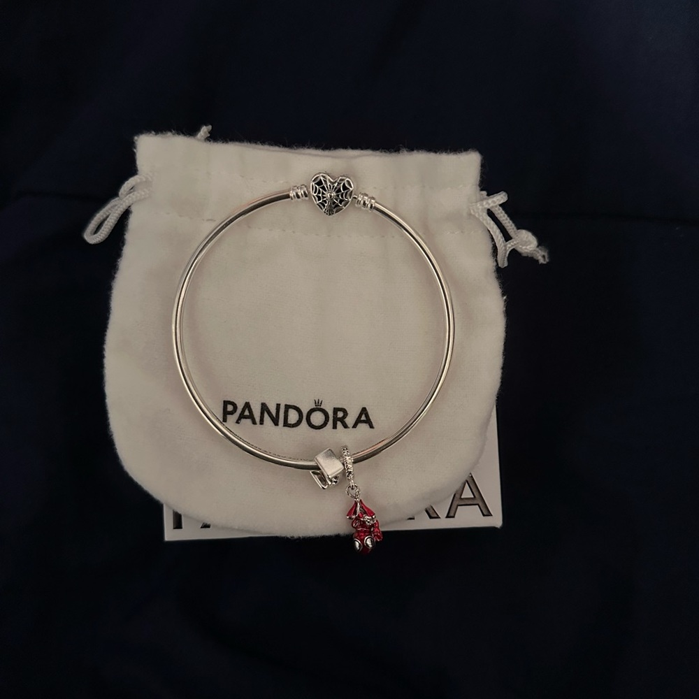 Pandora Spider-Man bracelet